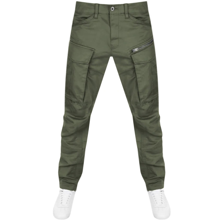 Alternative Image for ProductG Star Raw Rovic Tapered Trousers Green1